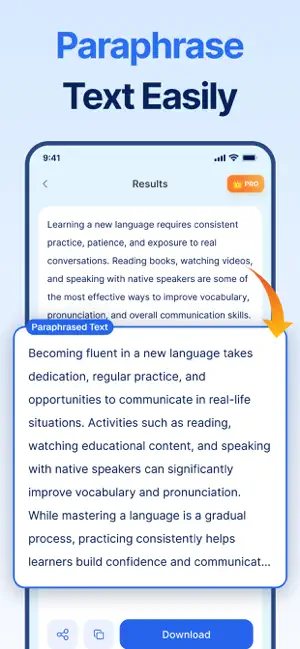 Humanize Ai - Paraphrase screenshot 4