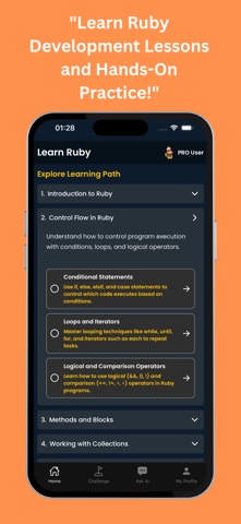 Learn Ruby: Code & Build iPhone screenshot