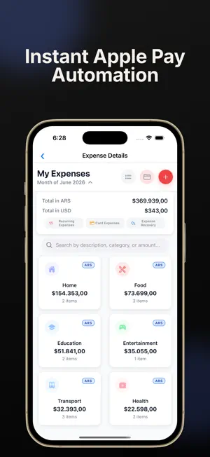 MoneyTrack, Expense Manager screenshot 3