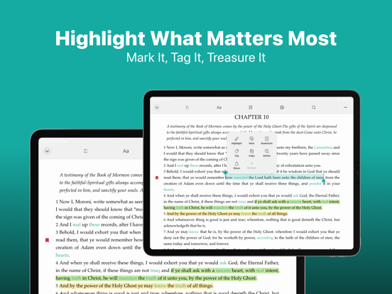 Deseret Bookshelf LDS Books iPad screenshot