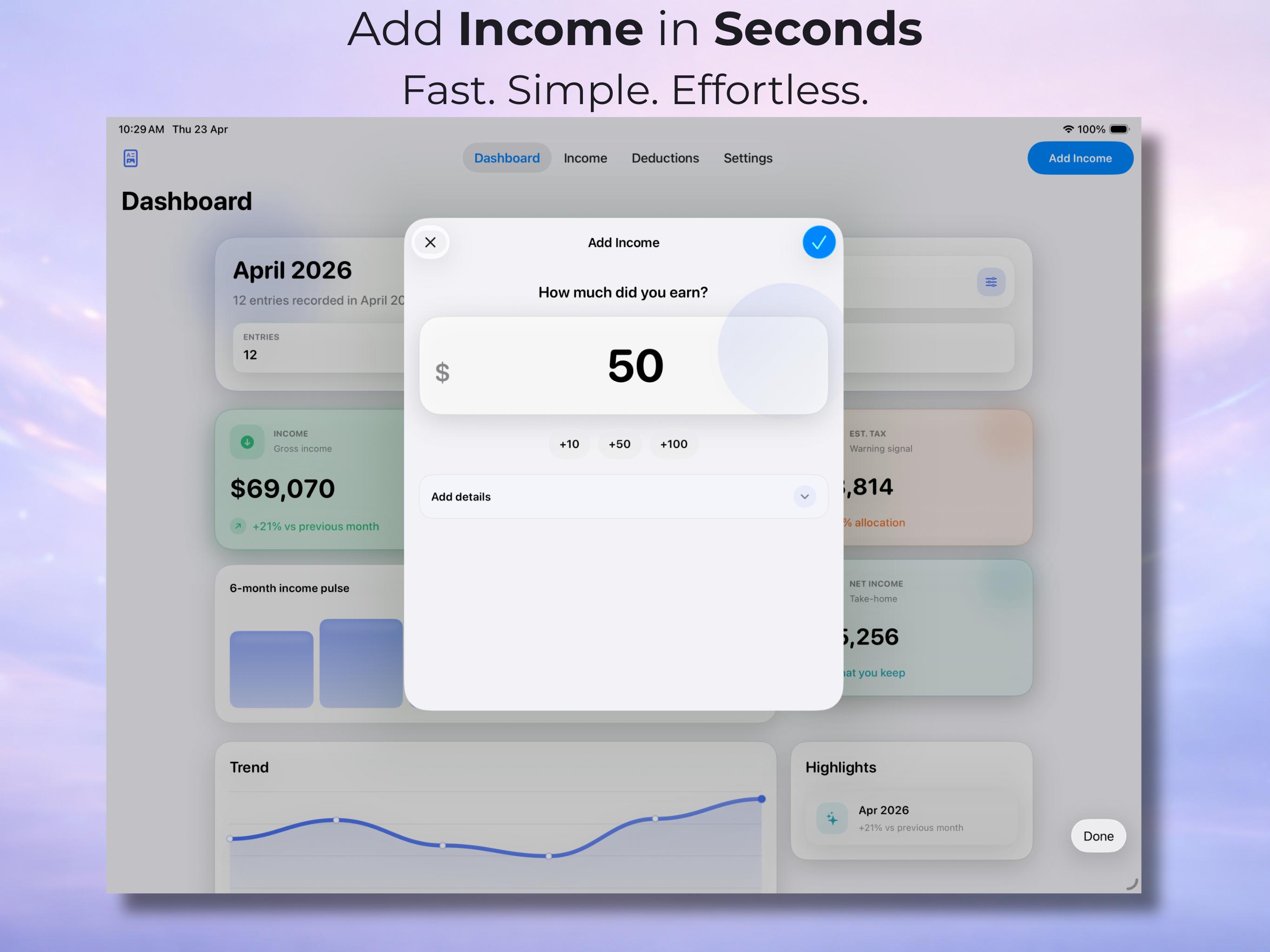 Finyx Ledger