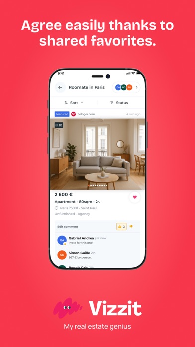 Vizzit - achat location iPhone screenshot 5 - Lifestyle app