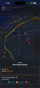 getBUS - RealTime Bus Tracking screenshot