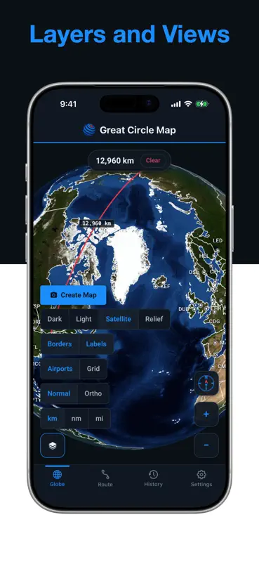 Great Circle Map screenshot 8 of 10