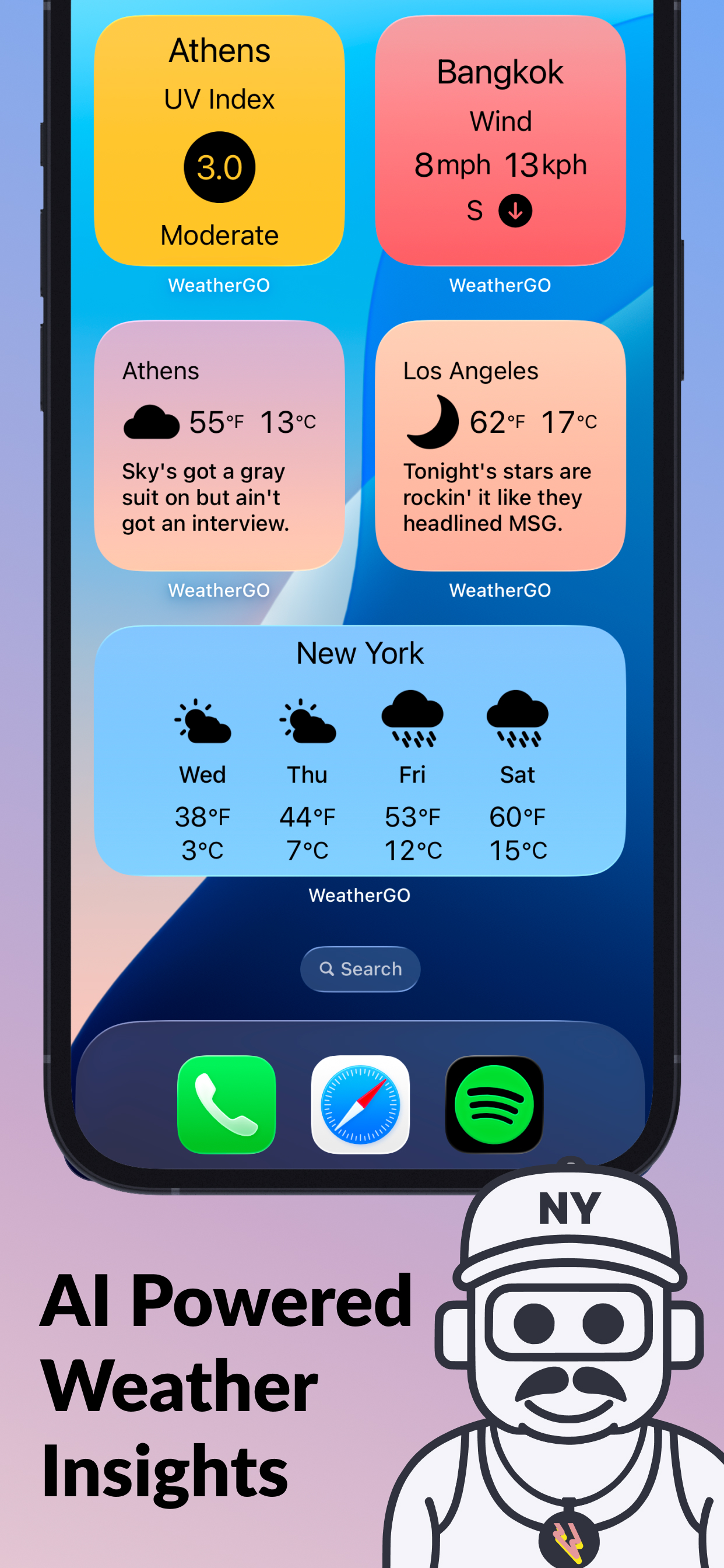 Live Weather App by WeatherGo