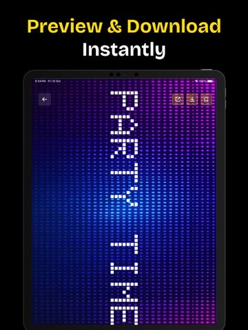 LED Banner Maker - NeoLED iPad screenshot