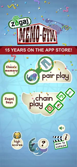 Zogaj Memo Gym screenshot 1