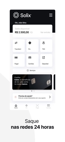 Solix Bank screenshot