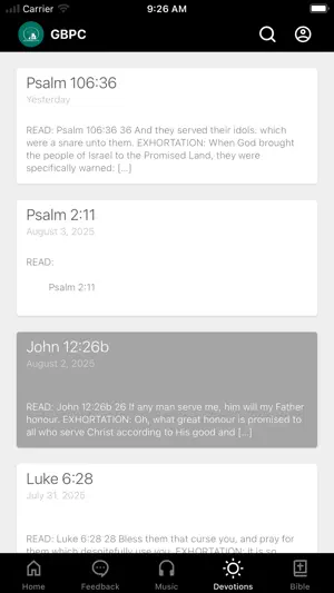 Gethsemane B-P Church screenshot 4