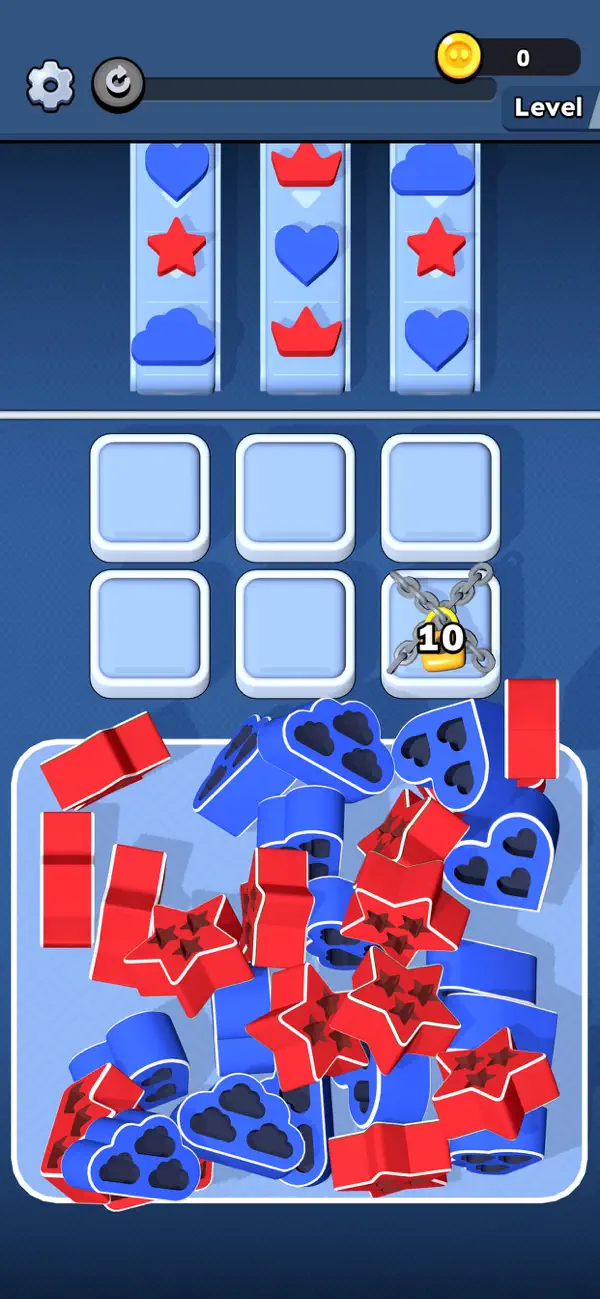 #4. Shape Patch (iOS) Ved: Hyperlab Games