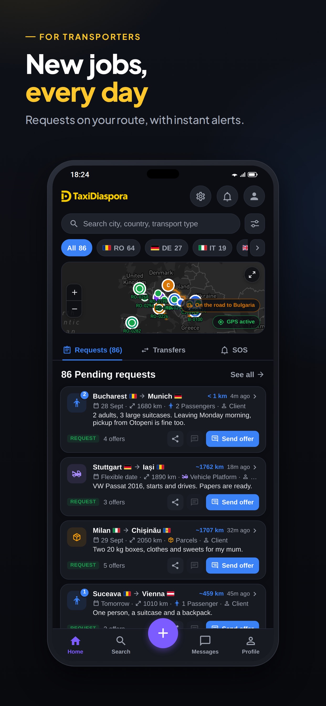 Screenshot 6 of TaxiDiaspora