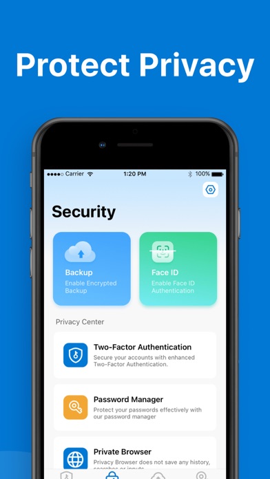 Authenticator App - 2FA Auth iPhone screenshot 4 - Productivity app