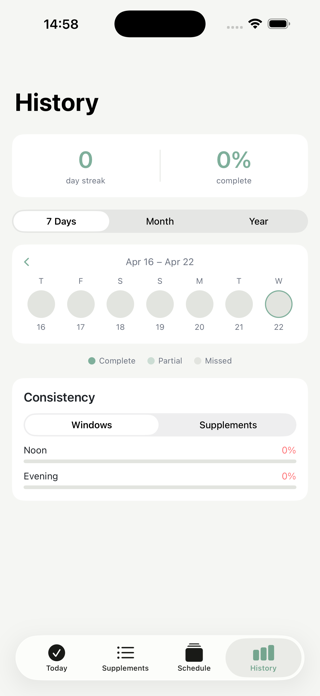 Elixr - Supplement Tracker Screenshot 4 of 8
