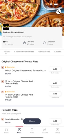 Bodrum Pizza & Kebab screenshot