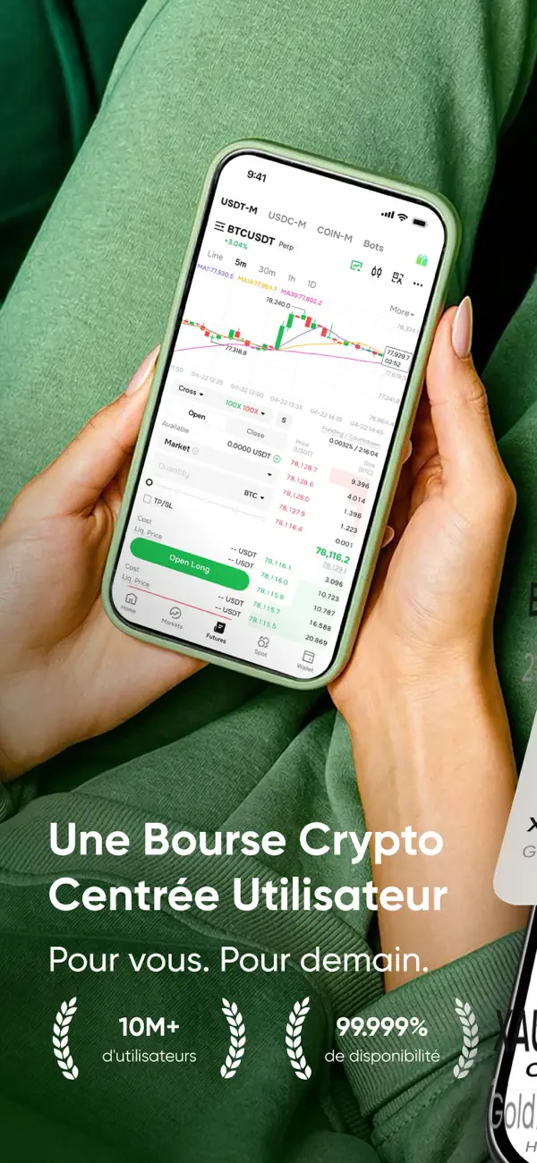 Screenshot #1 pour Phemex: Achat Bitcoin & Crypto