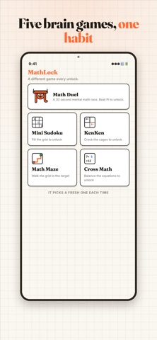 MathLock : Math Games App Lock Screenshot 3 of 7