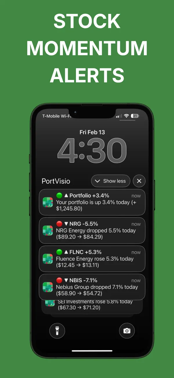 Screenshot #3 pour PortVisio Portfolio Tracker