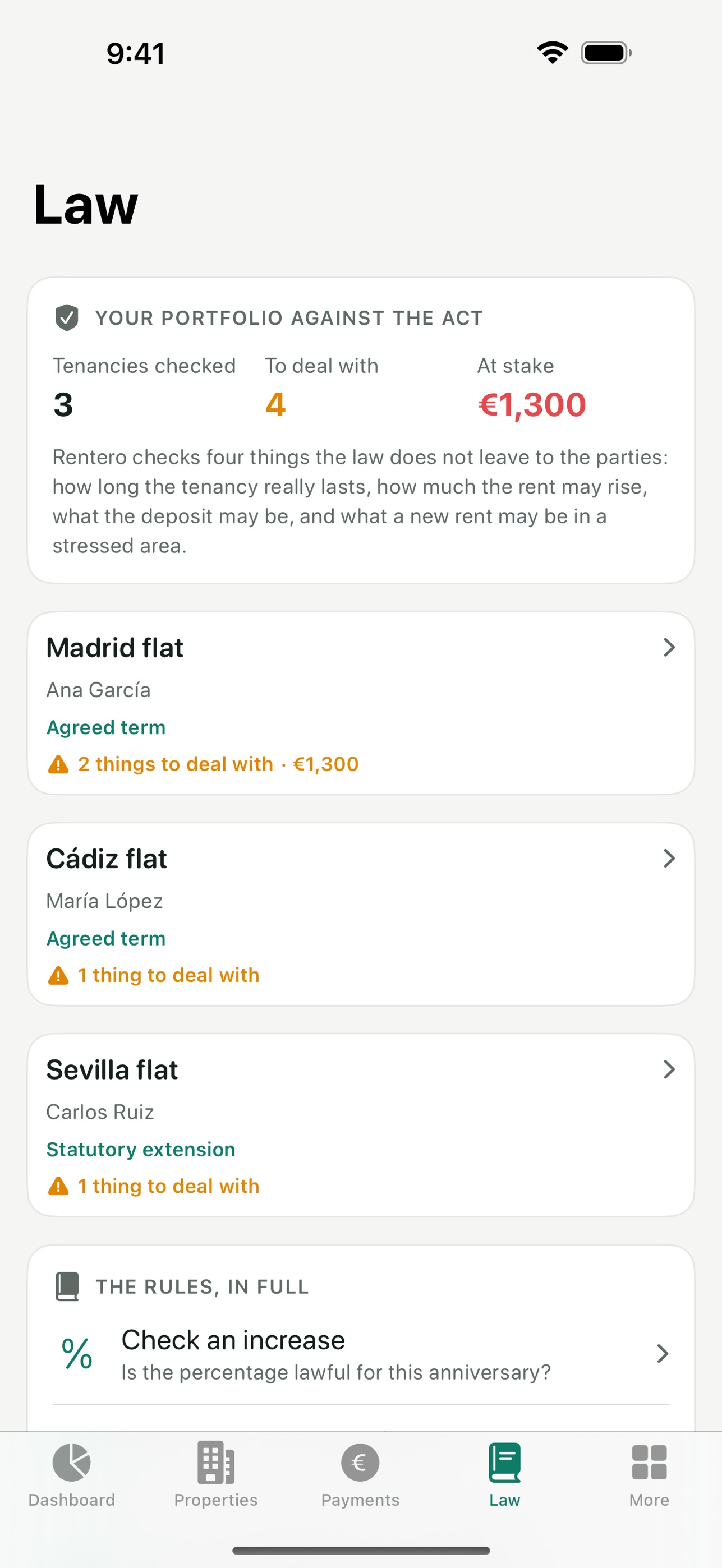 Screenshot 1 of Rentero