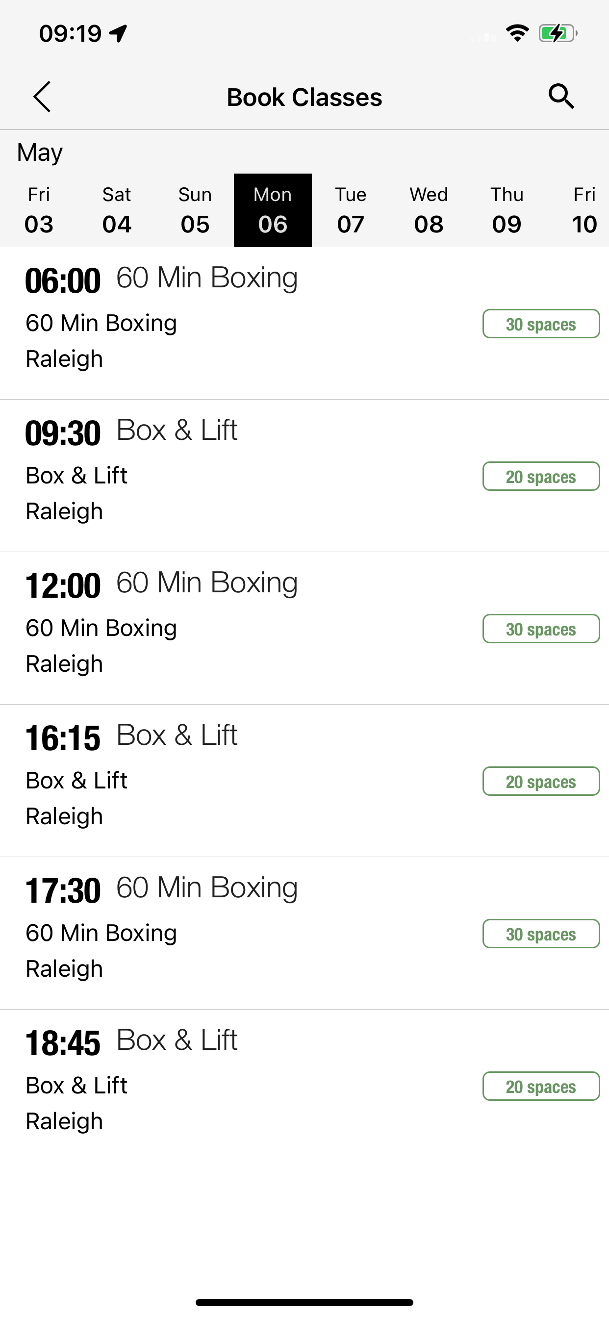 GRITCity Boxing + Fitness screenshot 4