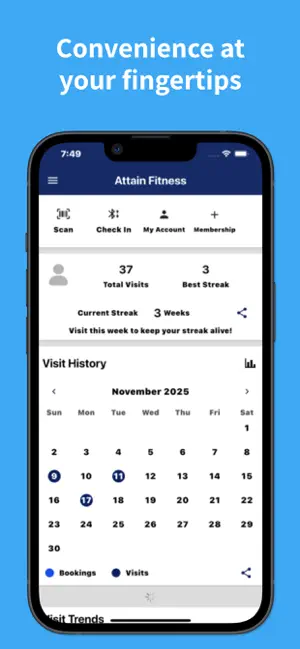Attain Fitness screenshot 2