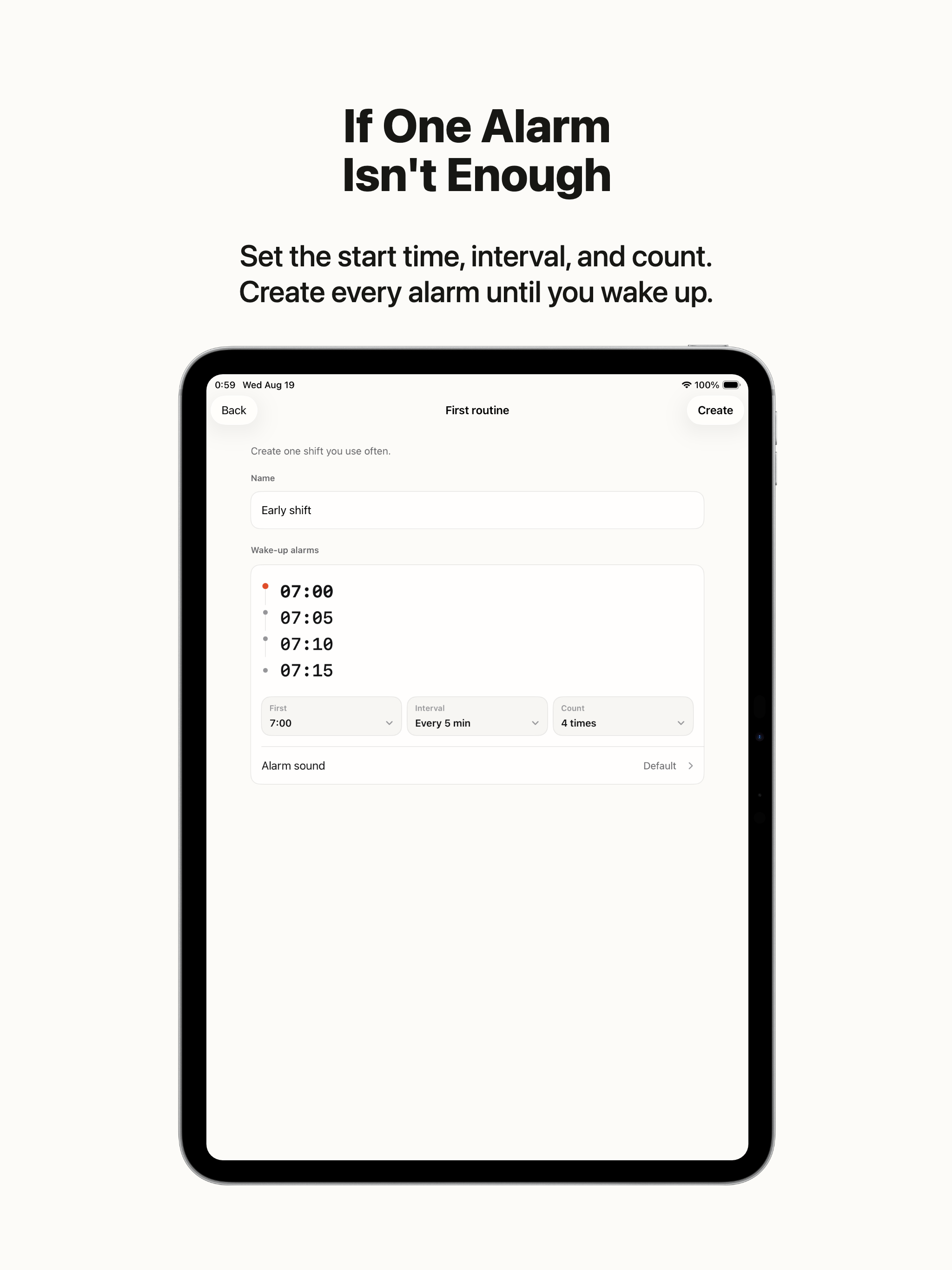 ShiftSet - Shift Work Alarm screenshot 6