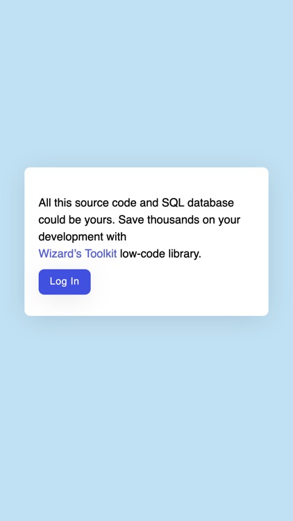 Wizard's Toolkit Demo App screenshot-6