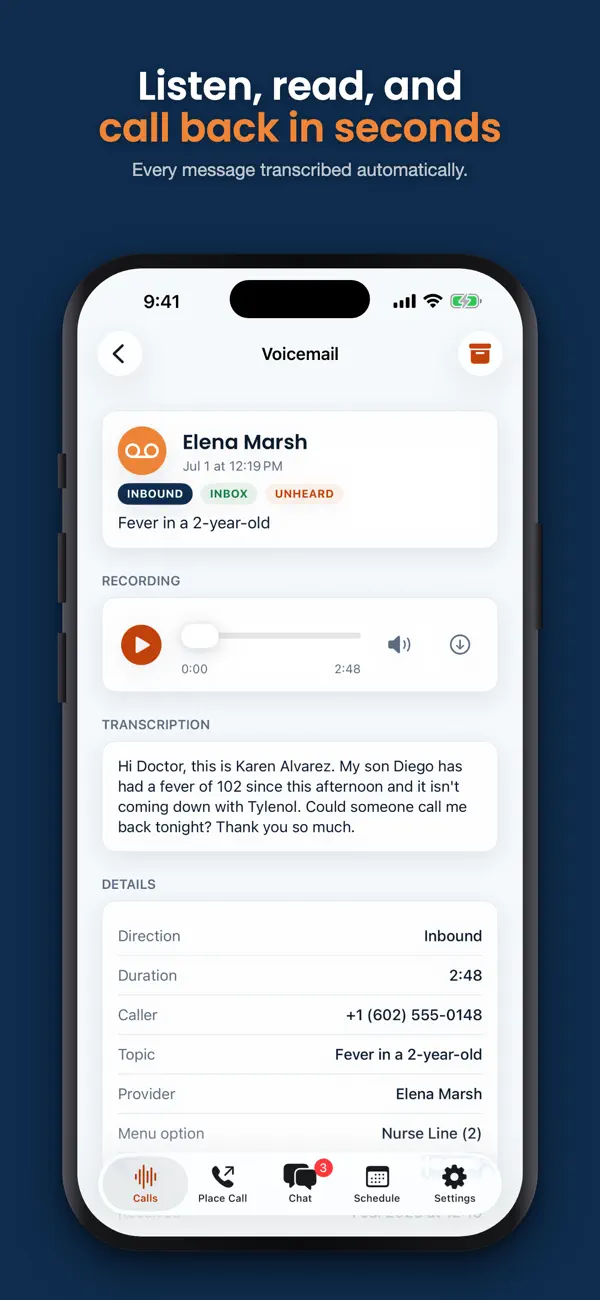 Screenshot #2 pour On Call Central