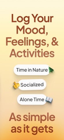 Andy: Anxiety & Stress Tracker iPhone screenshot
