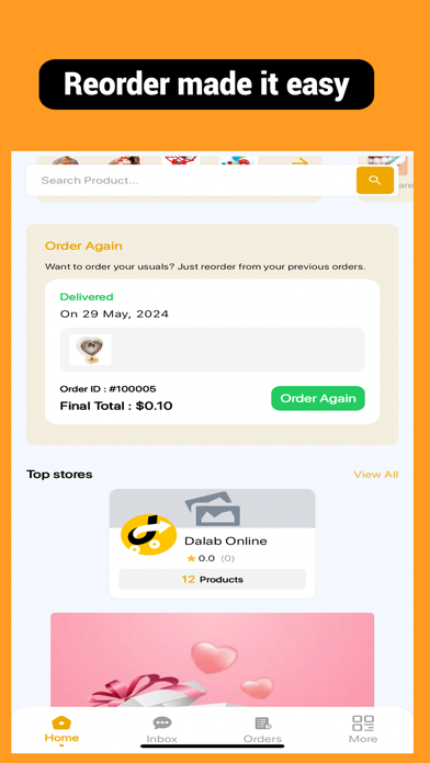 Dalab Online Shopping App Screenshot