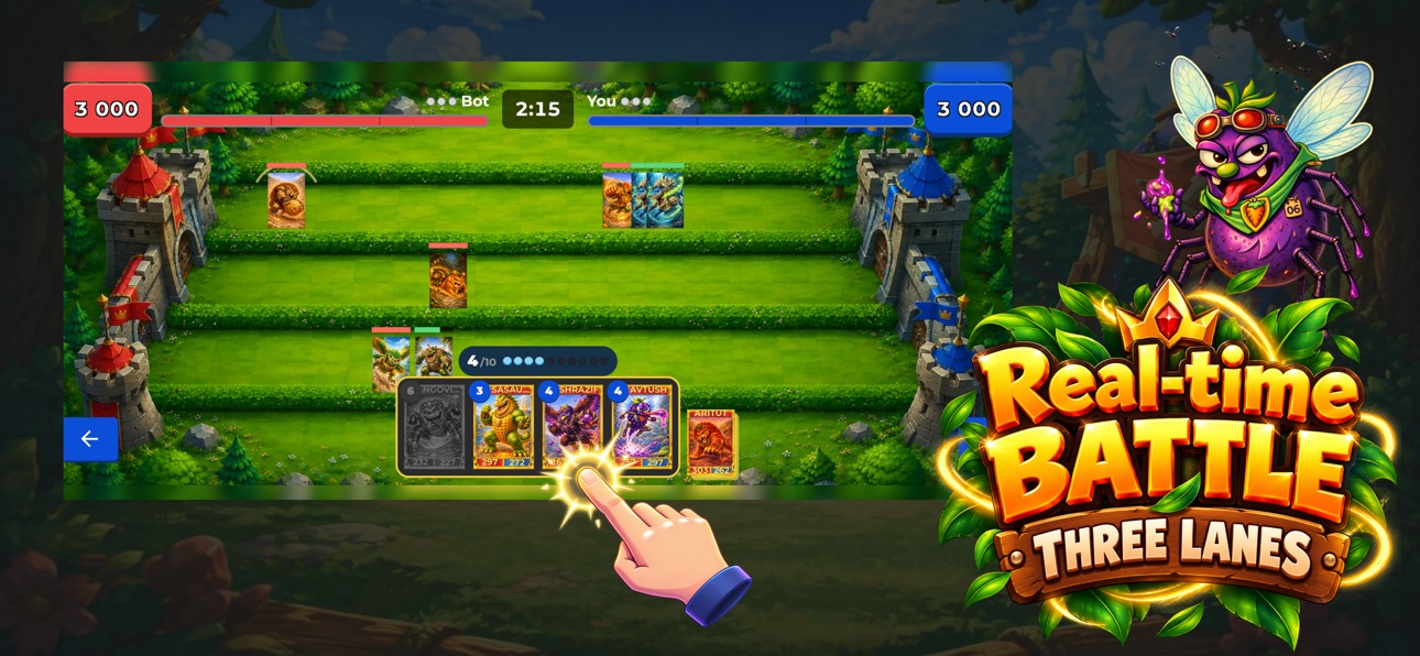 Screenshot 2 of Fruit Fight Card Battle
