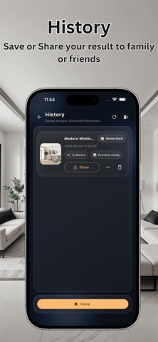 AI Livingroom Makeover Planer screenshot