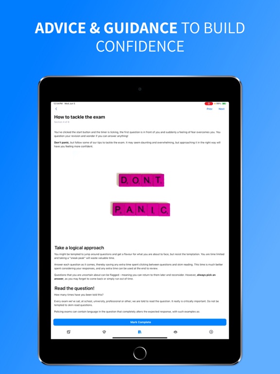 Police Inspire iPad screenshot