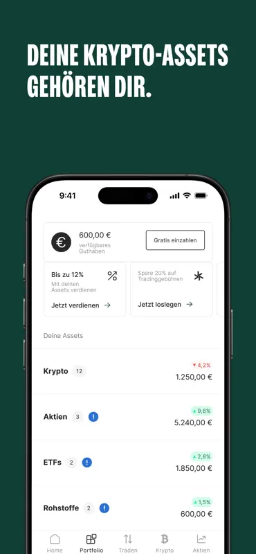 Bitpanda: Krypto, Aktien & ETF screenshot 10 of 10
