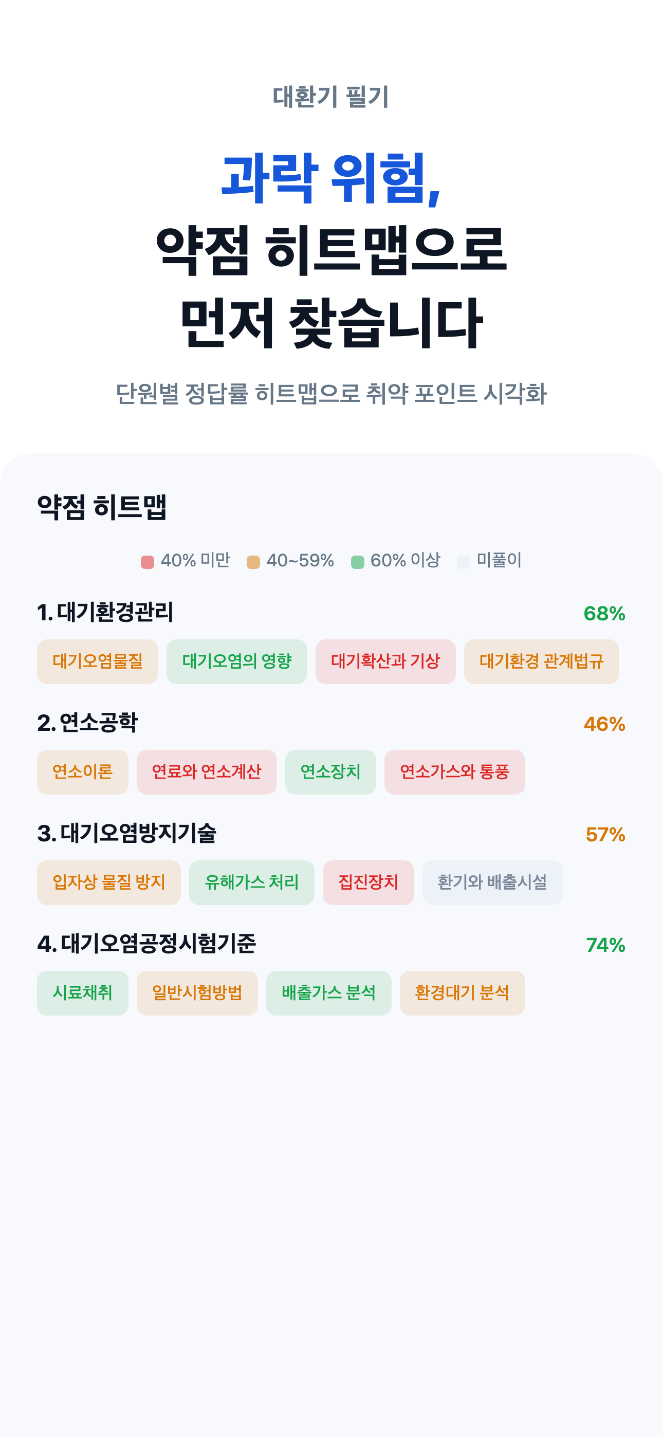 대환기 필기 - 대기환경기사 필기 시험 대비 screenshot 5