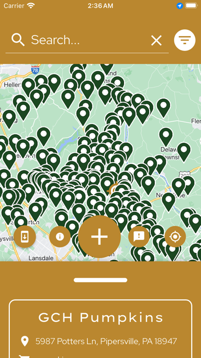 Bucks Local iPhone screenshot 1 - Travel app