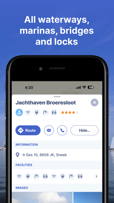 Waterkaarten: Boat Navigation Screenshot