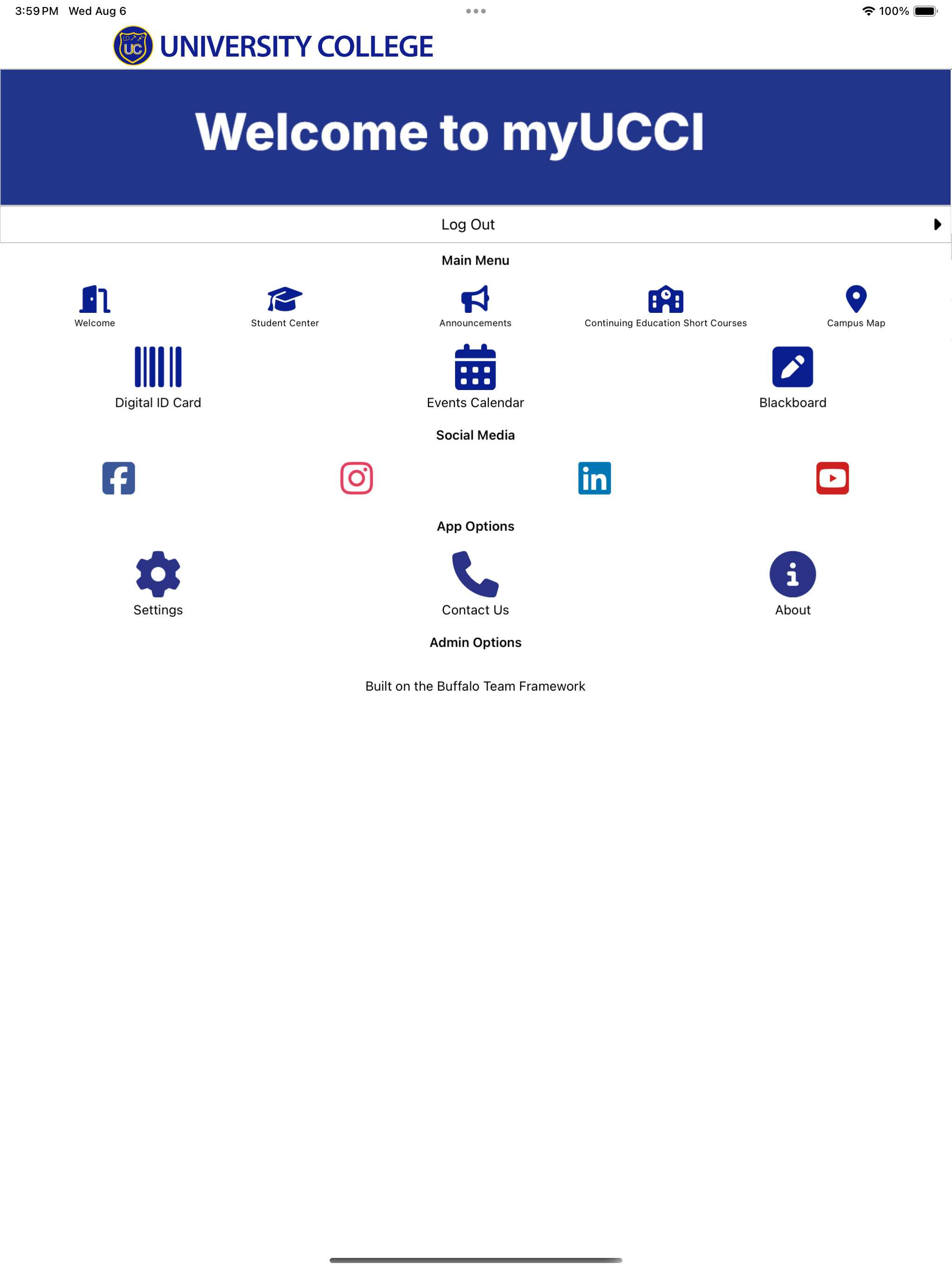 myUCCI screenshot 5
