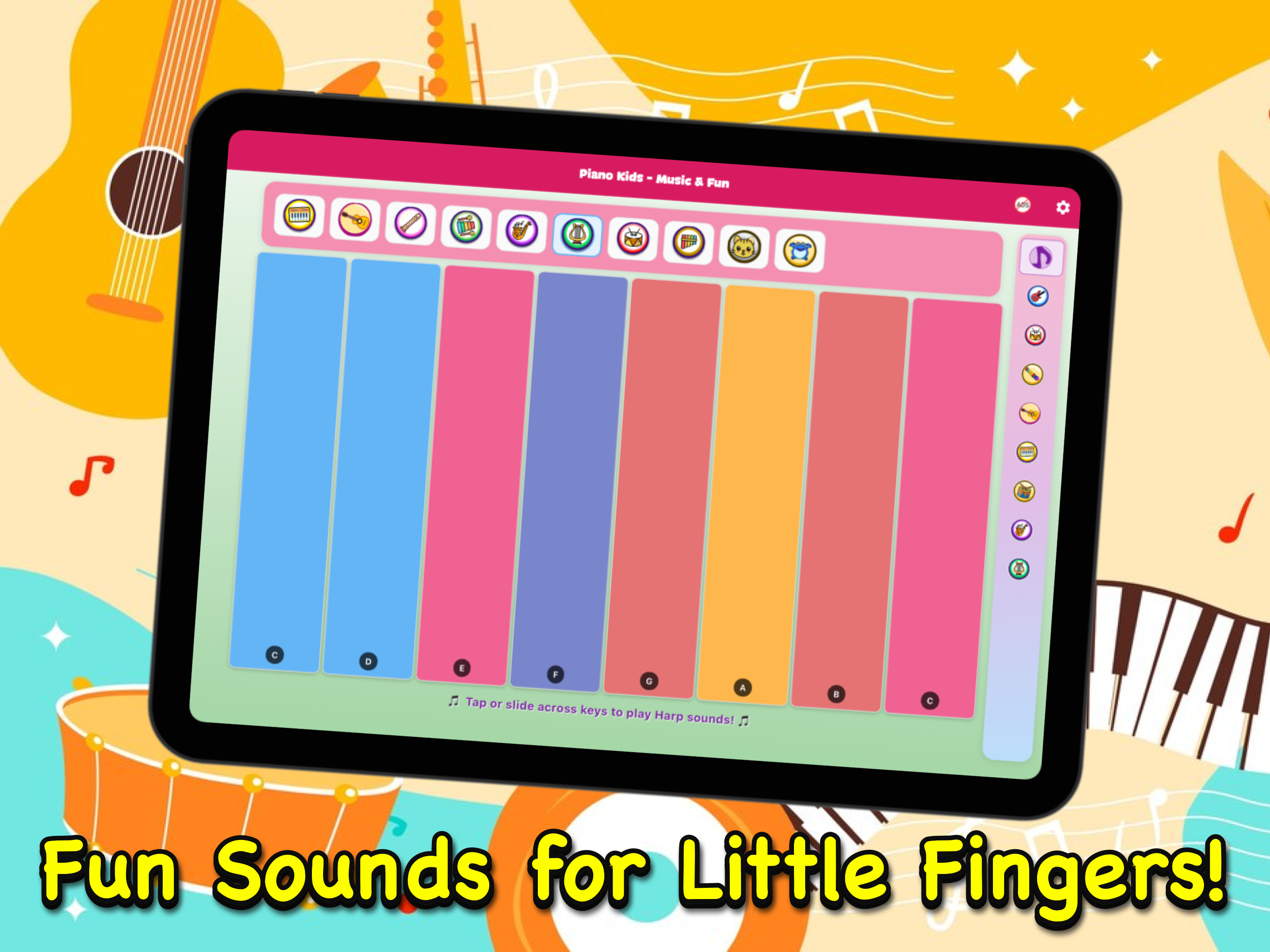 Color Piano Kids Music & Fun