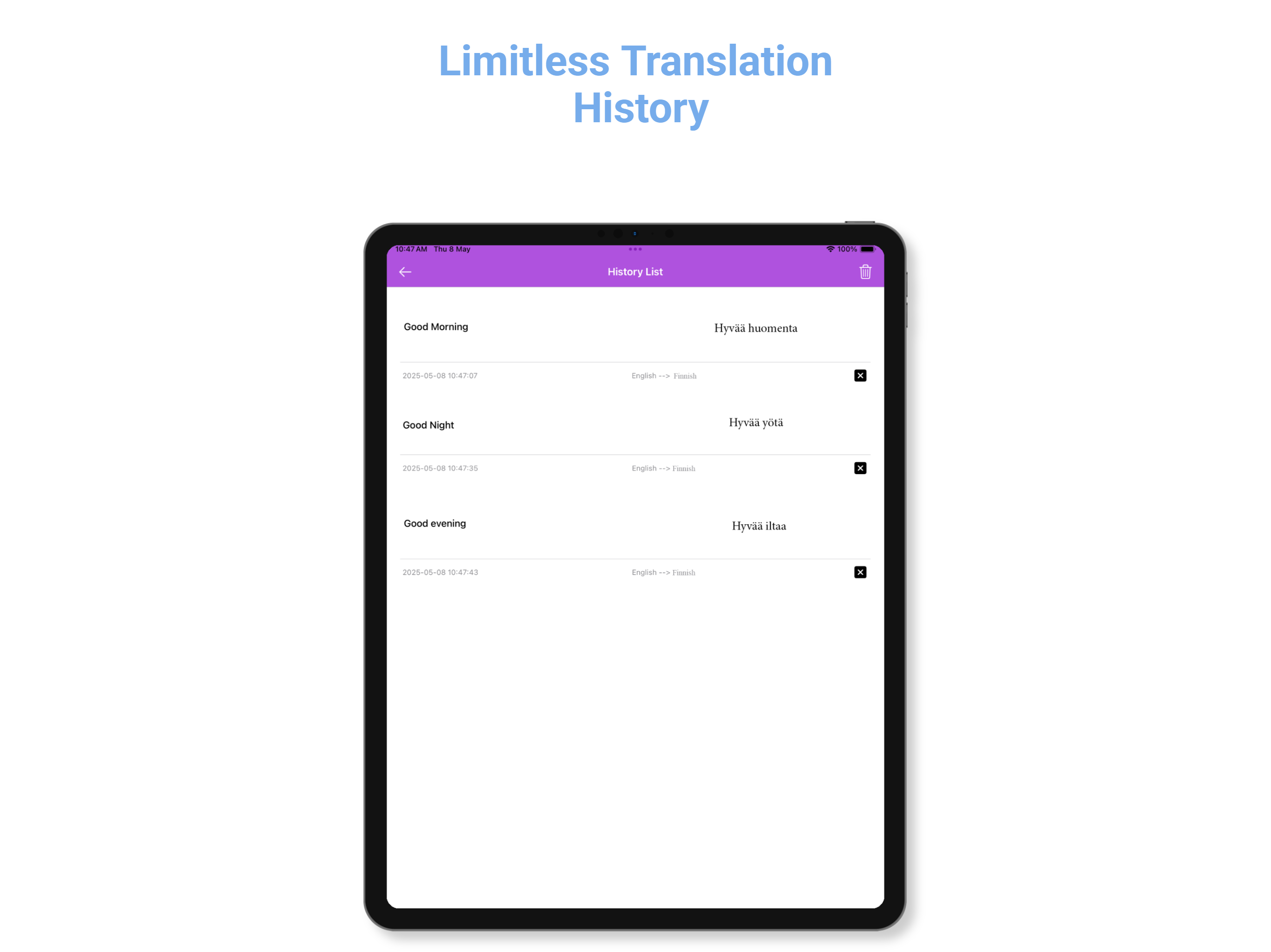 English - Finnish Translator