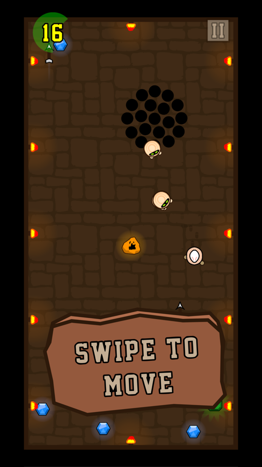 #1. Swipe Adventure (iOS) Podle: Karina Ibarra Vega