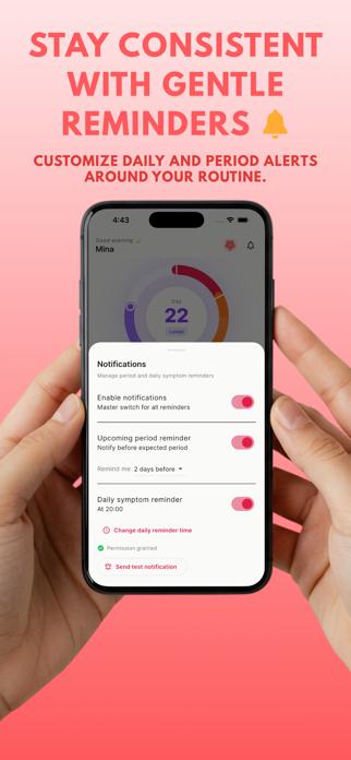 Cyla: PCOS & Cycle Tracker Screenshot 5 of 6