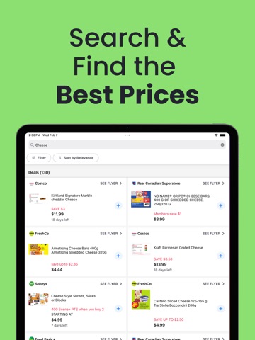 reebee: Flyers & Grocery List iPad screenshot 3