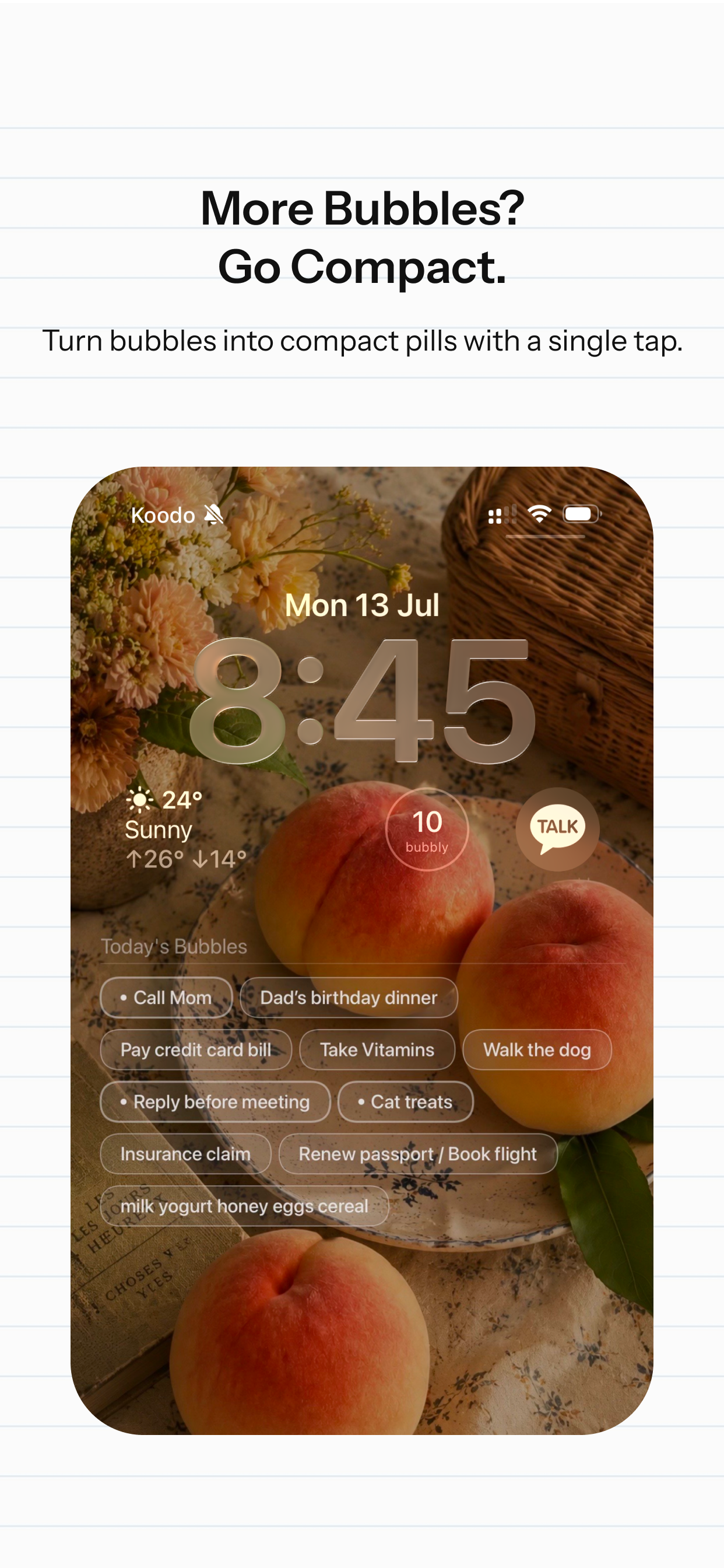 bubbly: Your brain dumping app screenshot 4