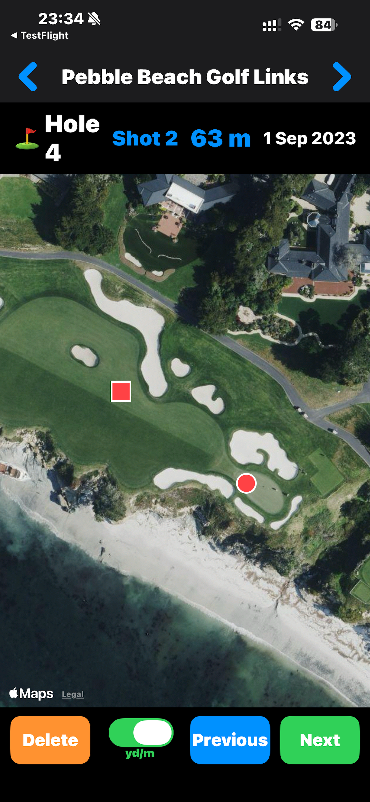 GolfTracer watch screenshot 5