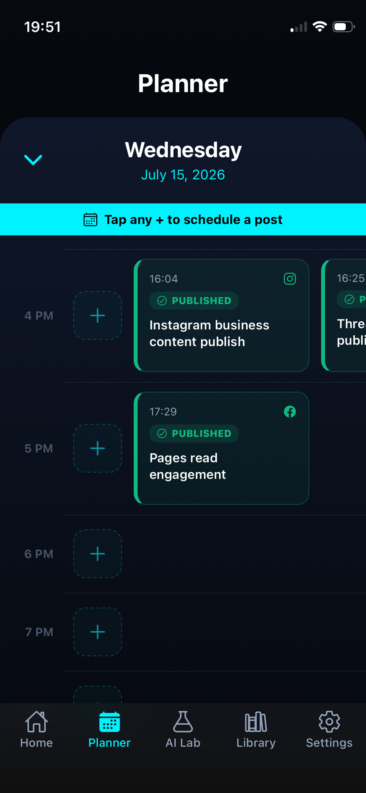 AI SMM Postmatic: Scheduling screenshot 9