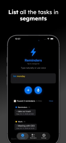 QuickReminders screenshot