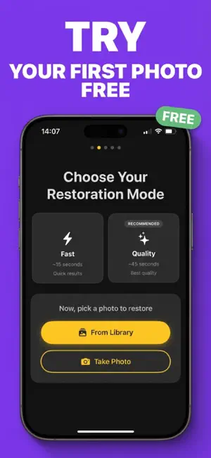 Photo Restore AI: Revive Old screenshot 4