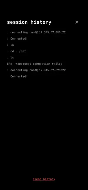 SSH Terminator iPhone screenshot 5
