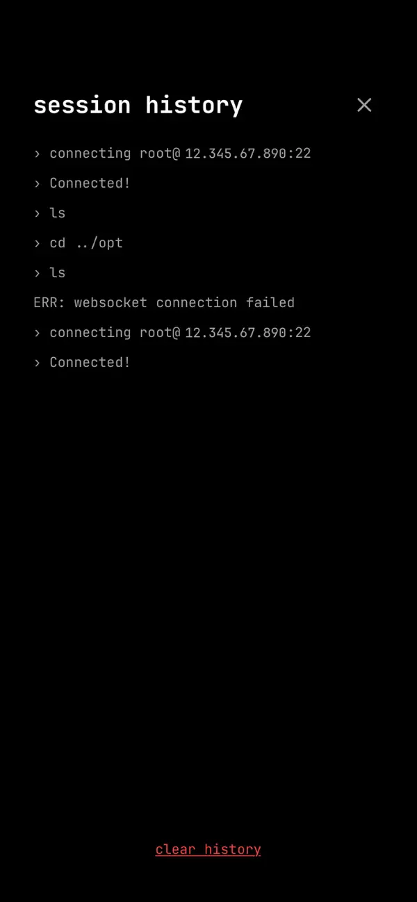 #5. SSH Terminator (iOS) Ved: Oliver Morley