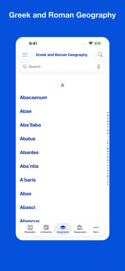 Screenshot 3 von 6 zu Greek and Roman Dictionaries